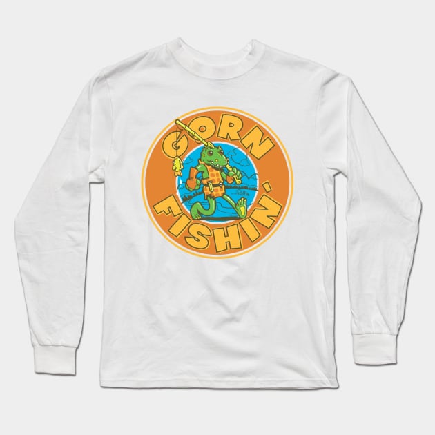 Gorn Fishin' Long Sleeve T-Shirt by Captain_RibMan